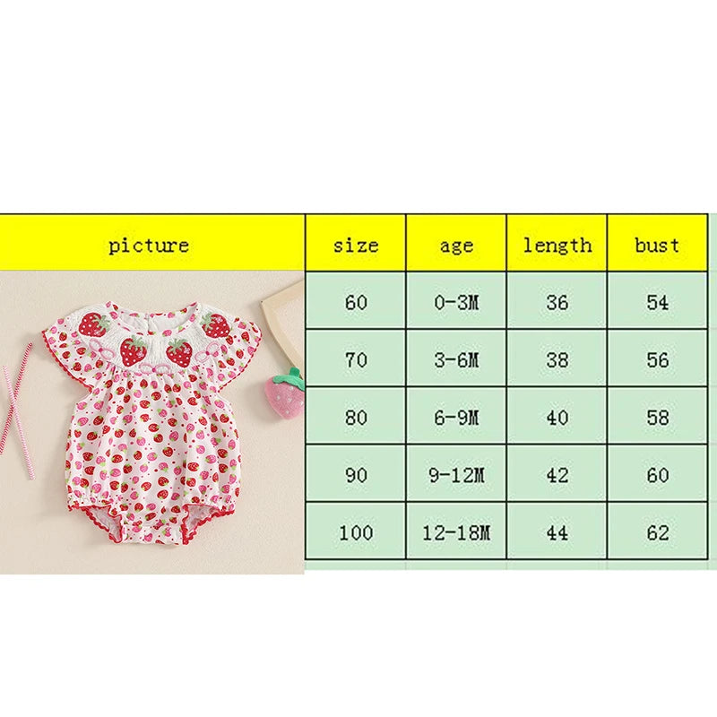 Newborn Baby Girls Watermelon Romper Fly Sleeve Ruffle Rompers Sleeveless Babydoll Collar Bodysuits Summer Clothes