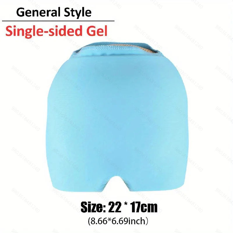 1pc Men Women Sleep Eye Mask Cooling Head Wrap for Sleeping, Micro Weighted Eyeshade Elastic Blackout Eye Cover Reusable Eye