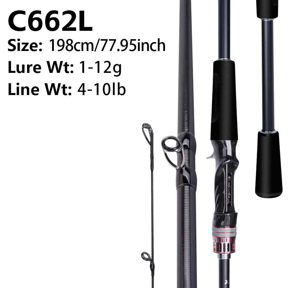 FISHINGFANS GREENBEE L ML M MH POWER 7-28g 10-18lb T1100 CARBON BLANK LS LIGHT GUIDE 62G SUPER LIGHT SEA BASS BOAT FISHING ROD