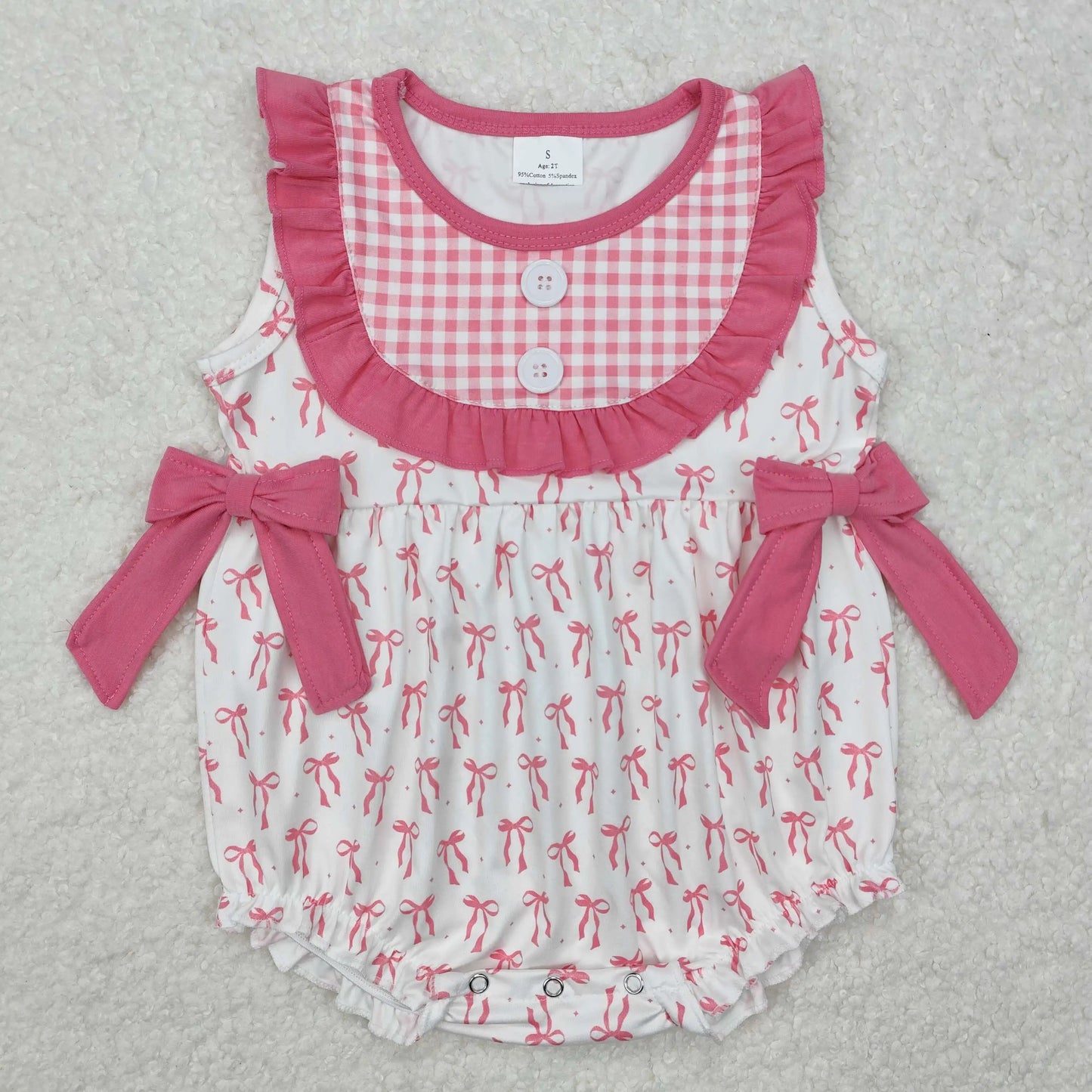 4.14y NEW stock baby girls summer romper wholesale boutique embroidery pattern floral flowers purple flying sleeves onesie