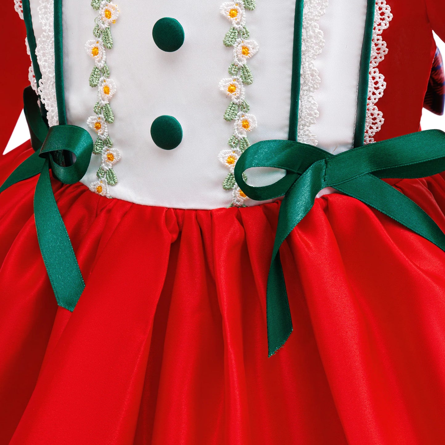Long Sleeve Plaid Party Baby Dress for Girls Carnival Halloween Christmas Cosplay Costume Elegant Baby Prom 1st Birthday Dresses