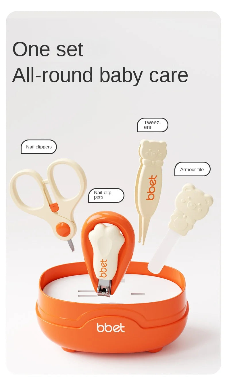 Baby Nail Clipper Set Child Care Tool Clippers Newborn Baby Nail Clippers