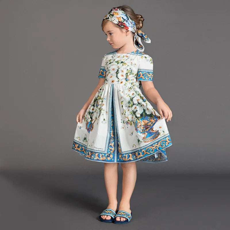 2026 Kids Costume Dresses For Girls  Children Party Dress Ball Grown Vestido Infantil Menina Princess Vestido Girl Clothing