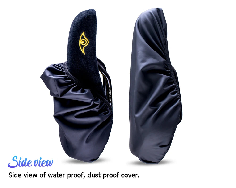 Funsea-Bicycle Seats, Wheelie Stunt, Big BMX Cruiser Bike Saddle, Flannelette, 8mm Rail Embroidery Logo Seat Cover, Eagle Eye