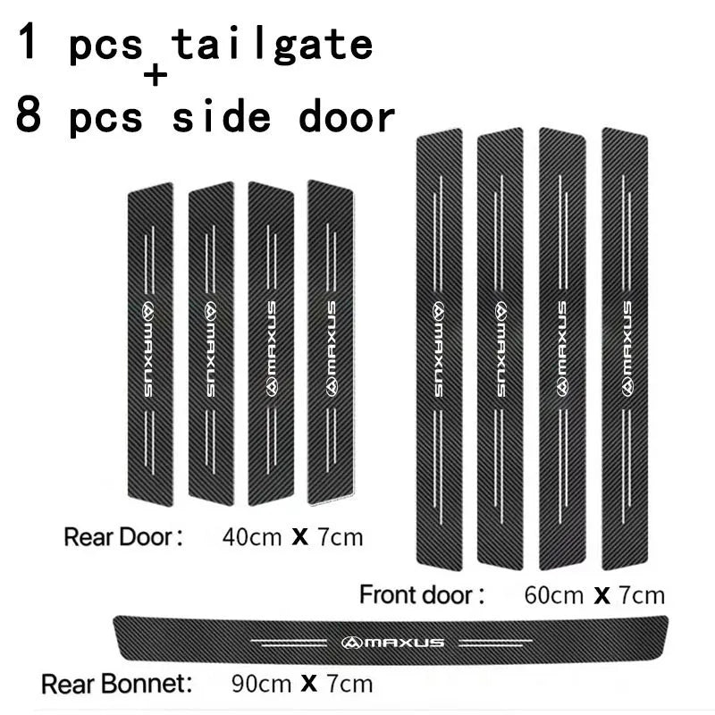 Car doorsill Protective Sticker Tape For SAIC Maxus T60 T70 T90 Pickup D60 D90 D20 G50 G10 G20 T90 V80 T70 V90 Car Accessories