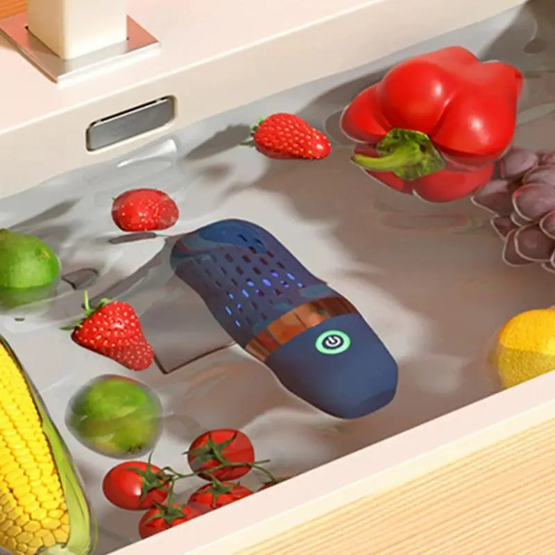 Wireless Capsule Fruit And Vegetable Cleaning Purifier Cleaning Machine Food Sterilization And Vegetable Washing Machine