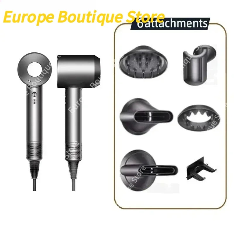 New Super Hair Dryer 220V Leafless Hair Dryer Personal Hair Care Styling Negative Ion Tool Schedule Negative Ion Electric Dryer