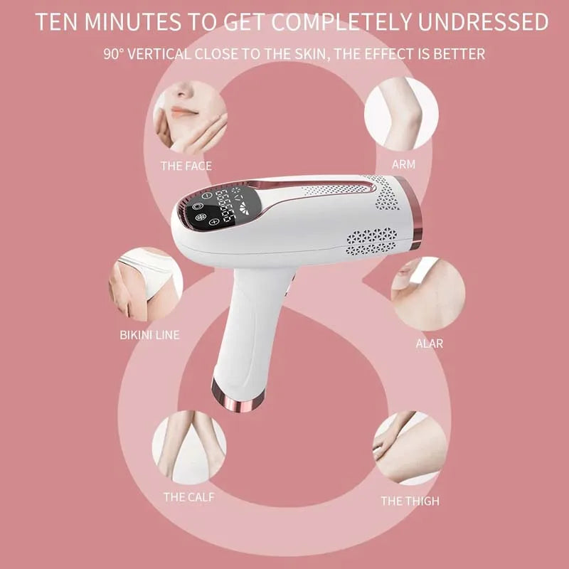 Professional Permanent Hair Removal Ipl Machine Cheap 9 Gear Laser Ipl Customized Flashes 999,999 Remove Hair for Women Man