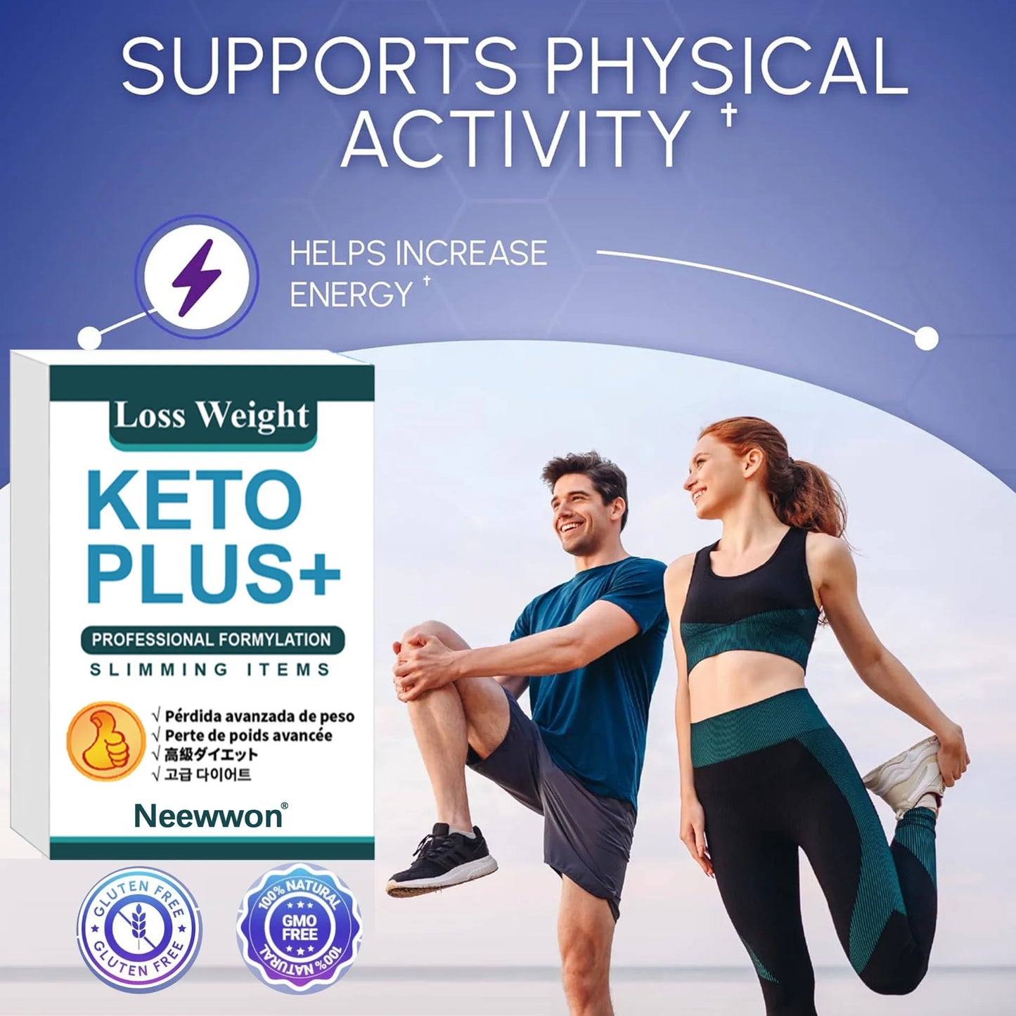 Natural gut balance brings light physical comfort