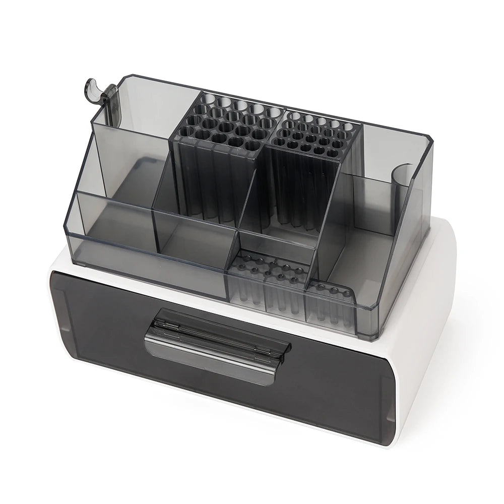 Acrylic Storage Rack Nail Art Tools Organizer Nail Salon Display Rack Large Capacity Storage Box Gel Polish Cosmetic Drawer