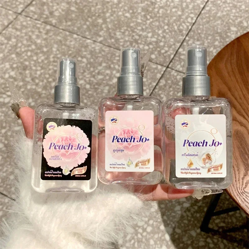Unisex Tulip Rose Fresh Perfume Spray Mist Fruity Floral Scent Travel Portable Natural Refreshing Fine Fragrance Lasting Aroma