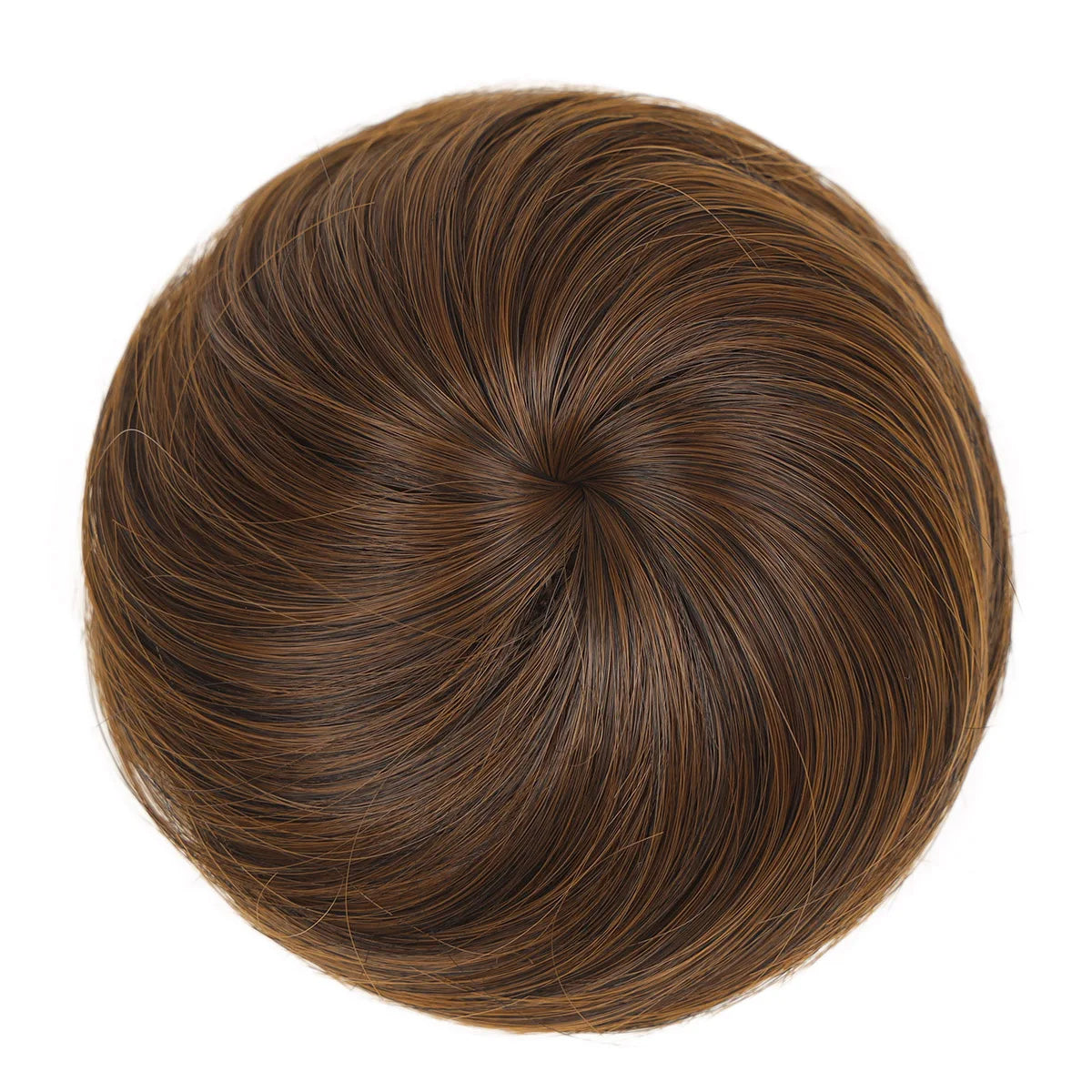 Synthetic Hair Bun Hair Drawstring Hair Bun Wig Flexible Brown Chignon bun For Women Daily use