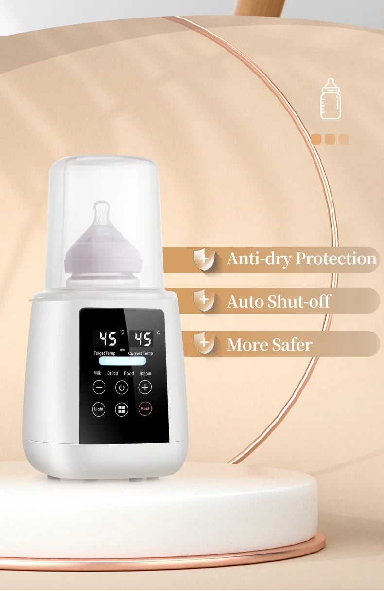 Baby Bottle Warmer sterilizer Multifunction Breast Milk Warmer Accurate Temperature Control Baby Bottle Heater Baby Newborn Item