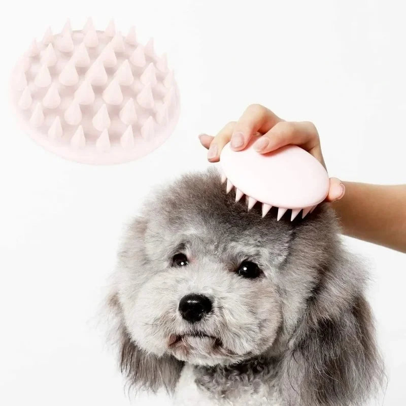 PETKIT Pet Massage Comb Cat Grooming Hair Removal Brush Silicone Pet Shower Hair Comb Dog Cat Cleaning Tool Pet Supplies
