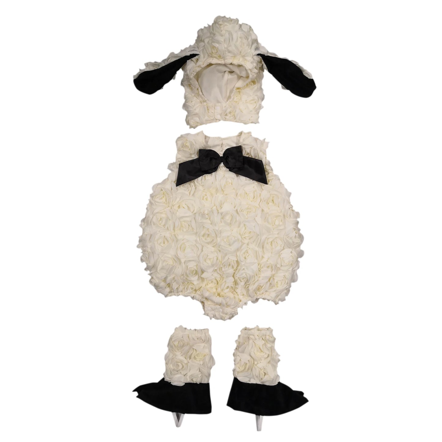 2025 Halloween Kids Costume Animal Themed Cosplay Party Costume Baby Girls Lamb Costume for Toddler Cosplay Costumes