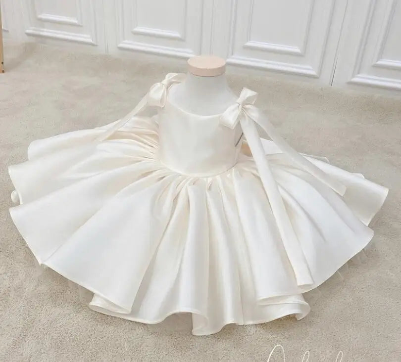 Baby Girls Dress 1 Year Birthday Party Baby Dress Princess Party Wedding Kids Dresses For Girls Infant Baptism Christening Gowns