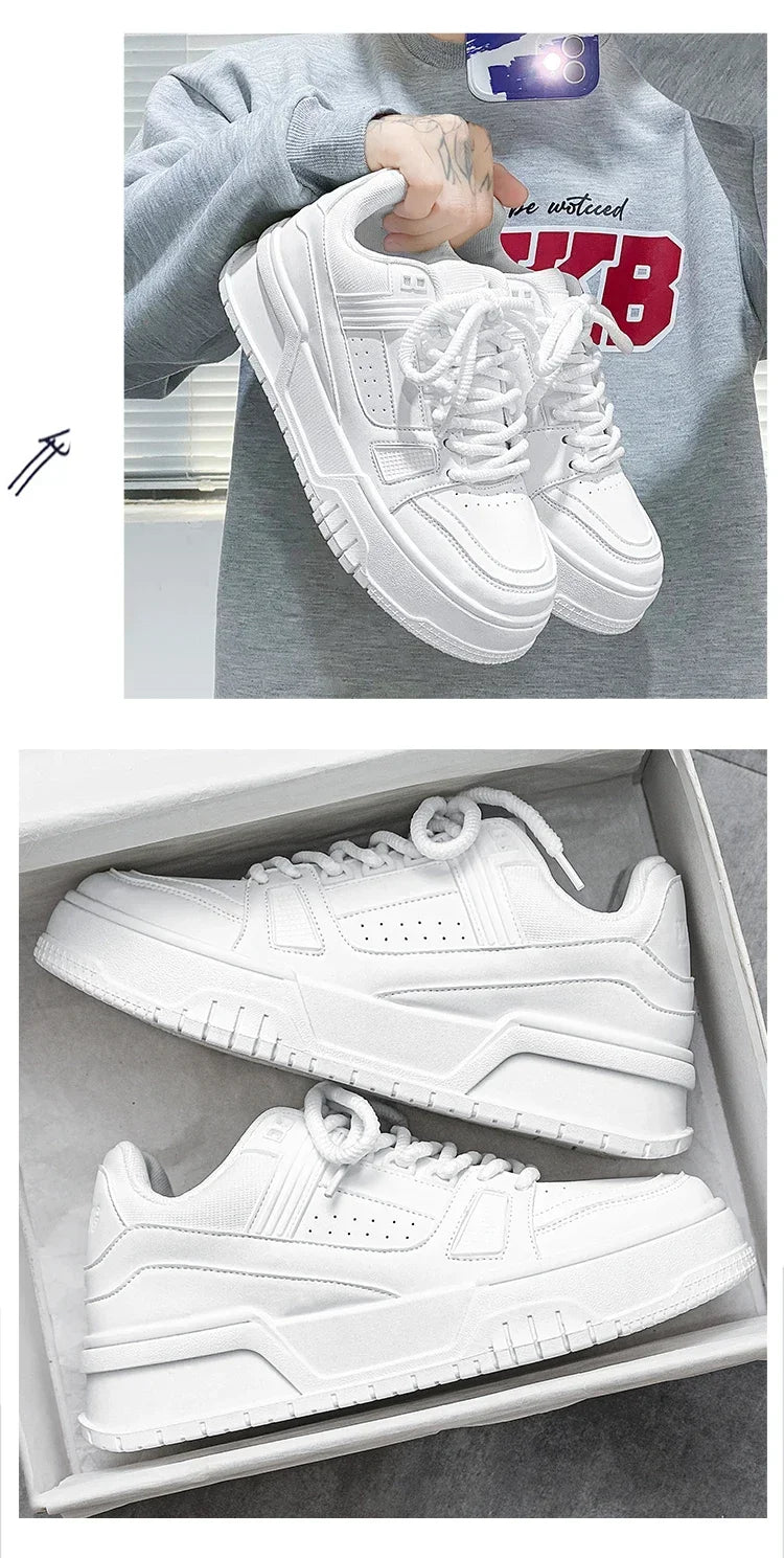 Men's Shoes Fashion Platform Sneaker Trend Skateboard Shoes for Men New Casual Sports Running Shoe Tenis Shoes Zapatillas Hombre
