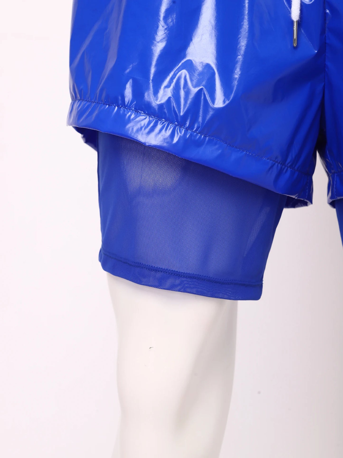Men Leak-proof Diaper Cover Shorts Mesh Liner Waterproof Double Layer Shorts Swimming Suit Nursing Special Needs Reusable Briefs
