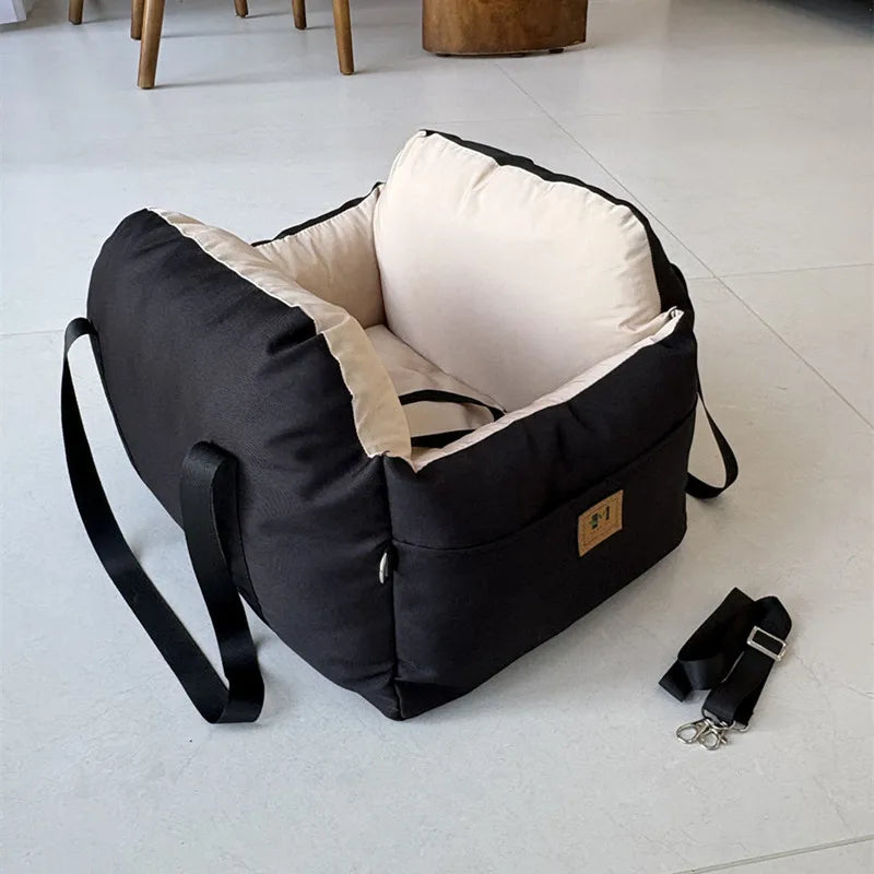 Pet Dog Car Seat Cover Safety Waterproof Puppy Nest Mat Cat Carrier Soft Comfort Travel Dog Car Seat Bed Washable Pet Carrier