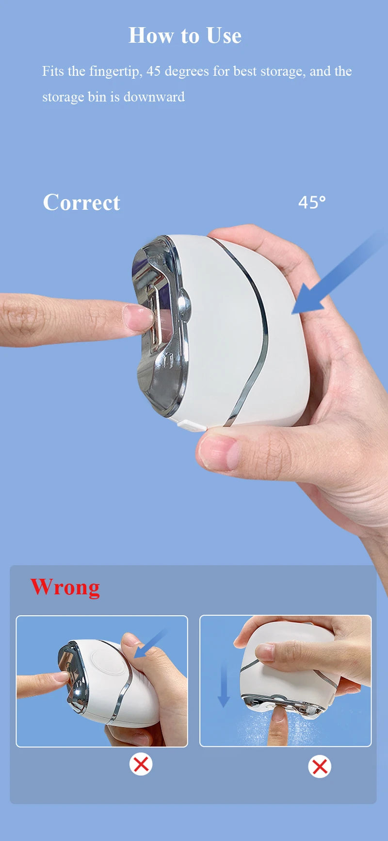 Electric Adult Baby Nail Clippers Cutter Portable Anti-splash Children Kids Nail Trimmers Low Noise Safe Home Manicure Tools
