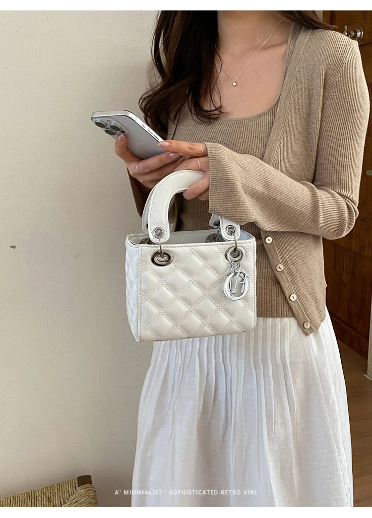 Luxury Original Retro Diaper Bag For Women Designer Leather Crossbody Bag Large Capacity Elegant Stylish Commuter Shoulder Bag