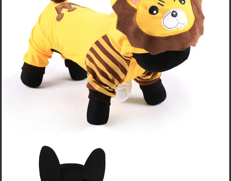 Free shiping warm xxs dog clothes winter pajama small dog costume cotton pet Hoodie Coat lovely cat jacket winter PT014