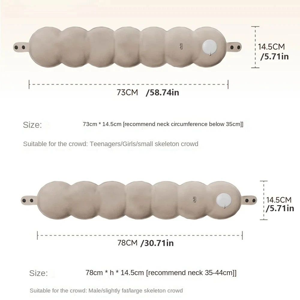 Travel Pillow Inflatable U-Shape Neck Pillow Portable Cervical Orthopedic Protection Airplane Neck Pillows Travel Essentials