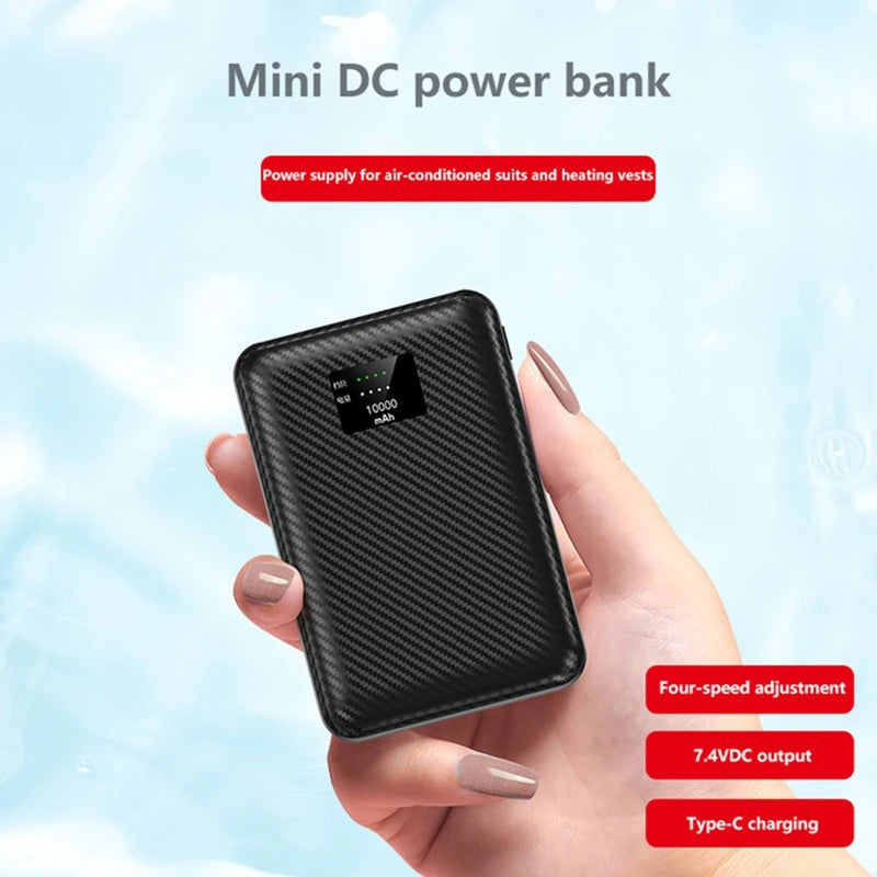 Lenovo Power Bank 40000mAh Portable Heating Mobile Power Supply for Heating Vest Jacket Gloves Electric Heating Equipment DC