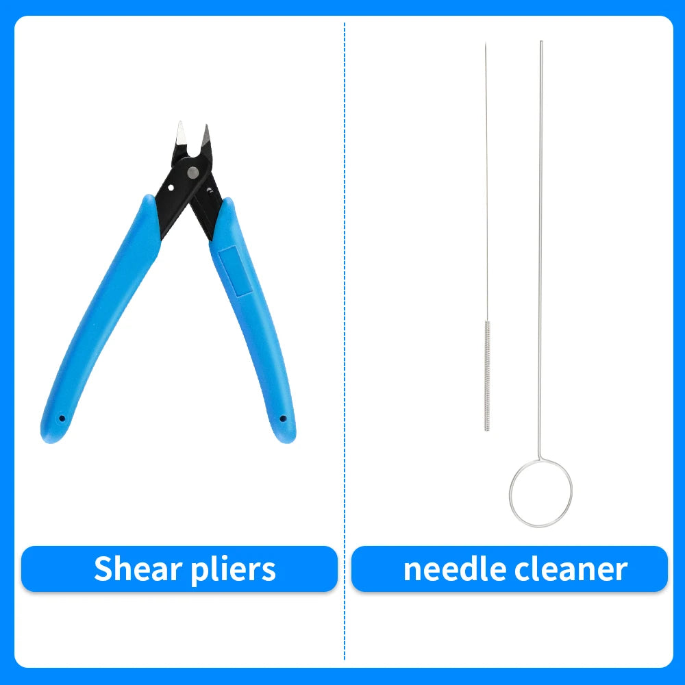 Creality 12PCS 3D Printer Tool Kit 3D Print Removal Steel Pliers Cross Screwdriver Socket Wrench DIY Tools Kit