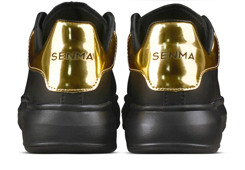 SENMA Luxury Design Sneakers For Men 2025 White Board-shoe Soft Women Walking Shoes Running Shoes Couples Sneakers Tennis shoes