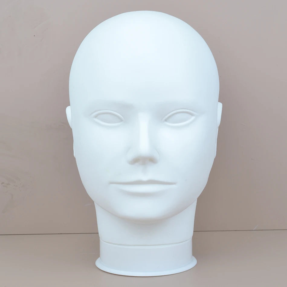 Mannequin Head Wig Stand With Adjustable Wig Tripod Stand Holder For Wigs Making Display With T Pins/Wig Cap Training Practice