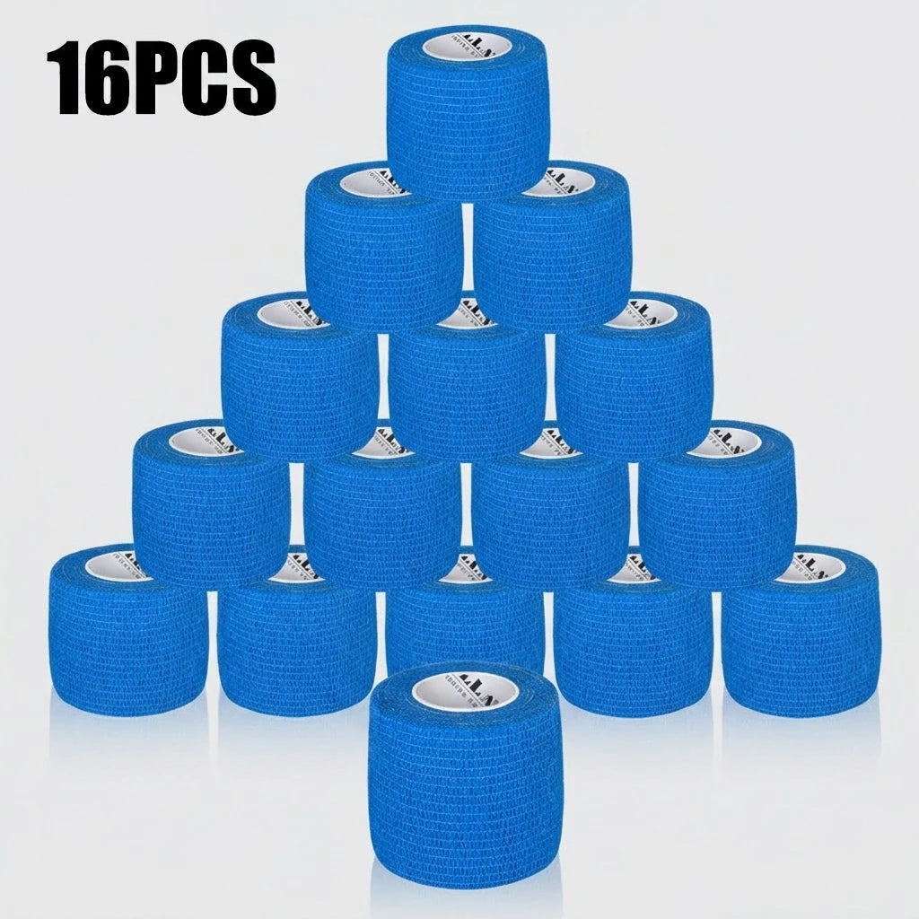 16/10/3PCS Tattoo Grip Bandage Colorful Self Adhesive Wrap 5cm X 4.5m Non Slip Handle Tape Tattoo Machine Grip Cover Supplies