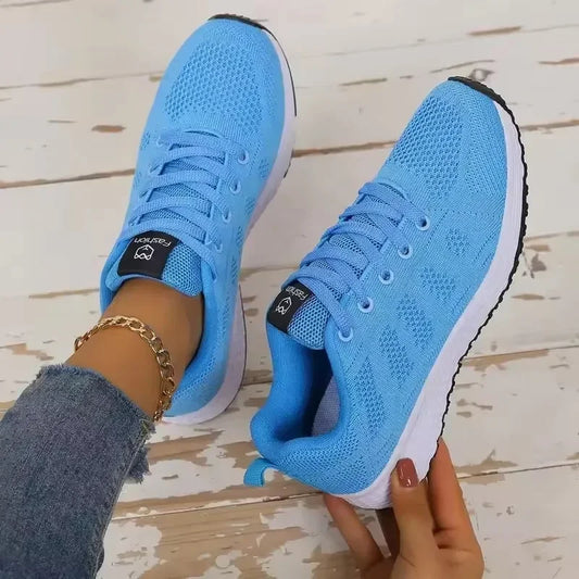 Women Walking Shoes Lightweight Breathable Sneakers 2025 Men Women Couple Casual Shoes Large-sized36-44 Flats Sneakers Men Shoes