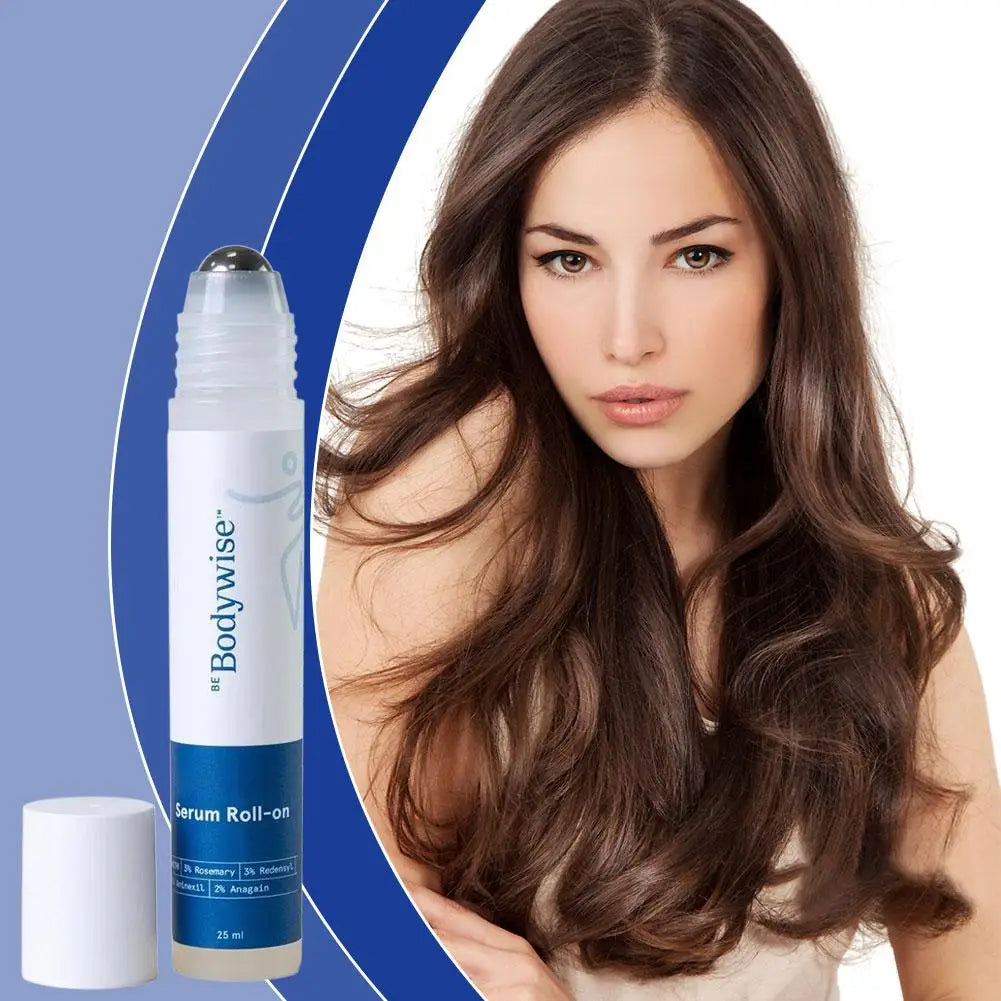 Bodywise Roll-on Ball Rosemary Hair Care Essence Anti-Frizz Refreshing Oil Control Strengthening  Hair Care Serum