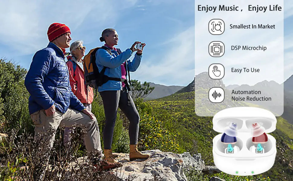 16 Channel Hearing Aid for the Elderly High Quality Hearing Aids with Noise Reduction Hearing Aid for Deafness Audifonos