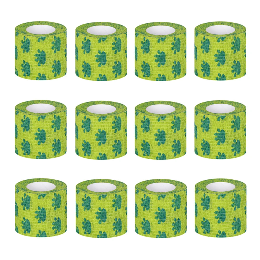 12/3PCS Waterproof Tattoo Grip Tape Covers Self Adhesive Tattoo Grip Bandage Tattoo Machine Grip Covers Tattoo Accessories