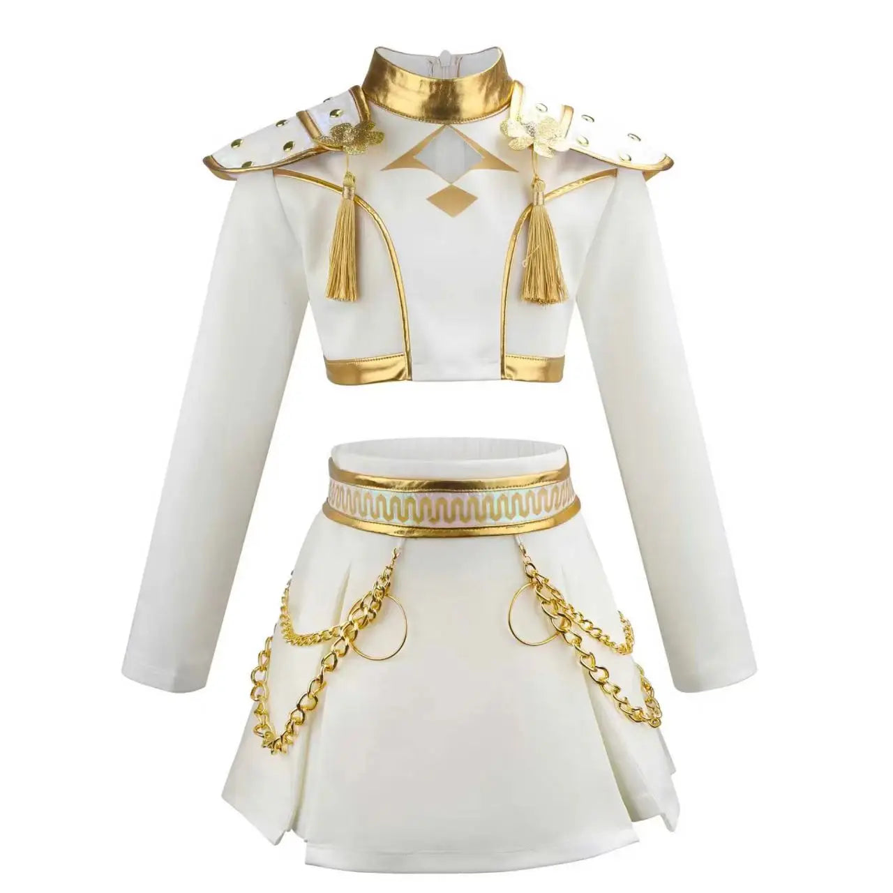 Halloween Girls Korean Fashion Cosplay Dance Costume Carnival Children's idol Roleplay theme Party Cool and stylish singing cost