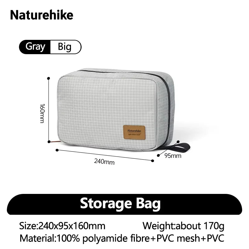 Naturehike Storage Bag Collapsible and Portable Travel Lightweight Toiletry Bag Business Luggage Packing Organize Bag