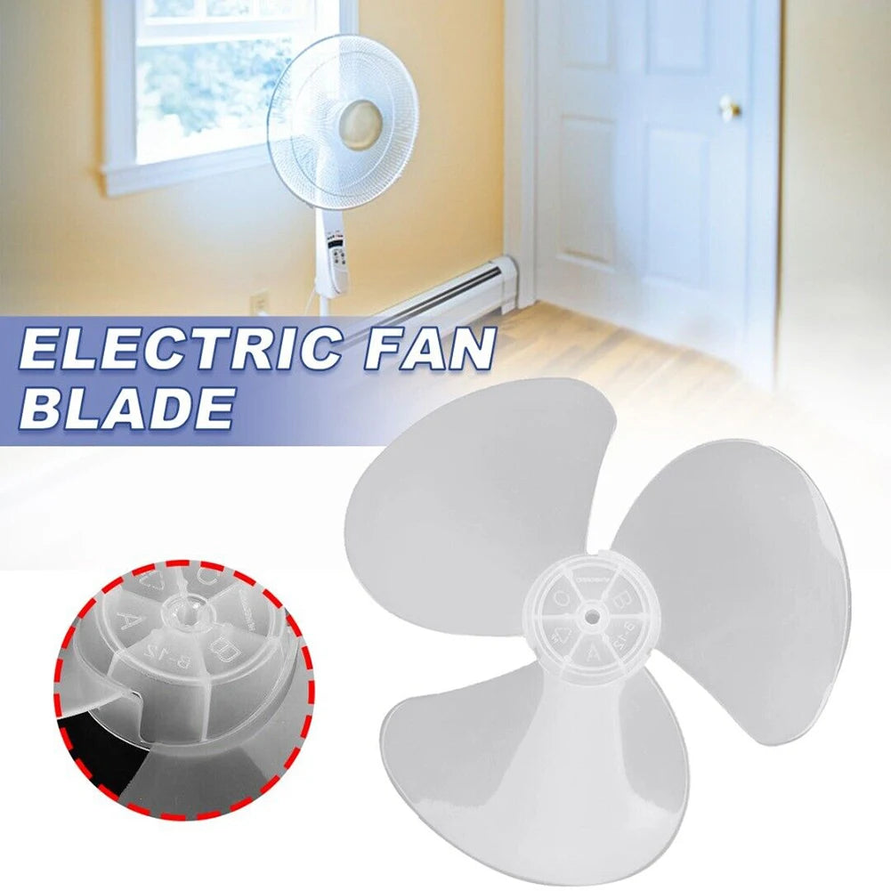 High Quality Fan Blade 3 Leaves Radius 14cm Standing Pedestal Floor Wall Table Fanner Transparent Black Transparent White