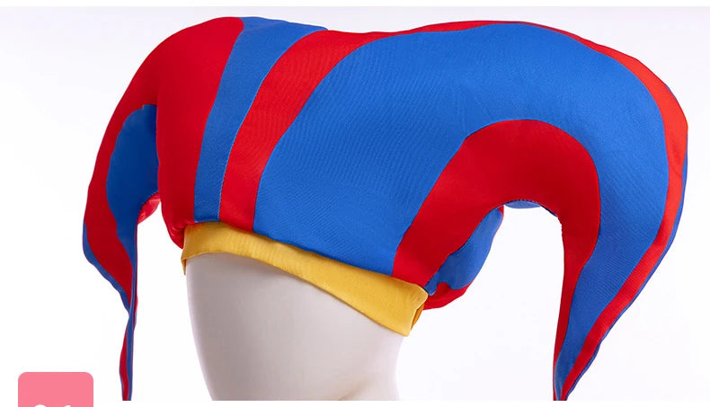 The Amazing Digital Circus Cosplay Costume Halloween Cartoon Circus Pomni Jax Ragatha Caine Jumpsuit Outfits Party Outfit
