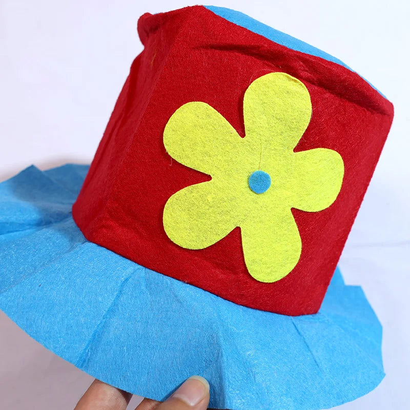 Halloween Costumes Kids Adults Circus Clown Joker Cosplay Outfits Colorful Fancy Clothes Party Entertaining Dress Up