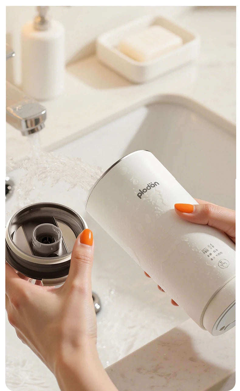 300ml Mini Soy Milk Maker Electric Juicer Blender Breakfast Machine Mixer Wall Breaking Machine Soybean Milk Maker Household