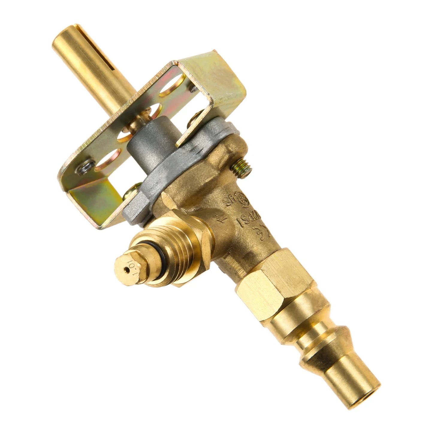 Grill Control Valve with M12x1.5 Thread and 1/4" Quick Disconnect Plug Fit for Olympian 5500 and 5100 and Weber 200 Gas Grill