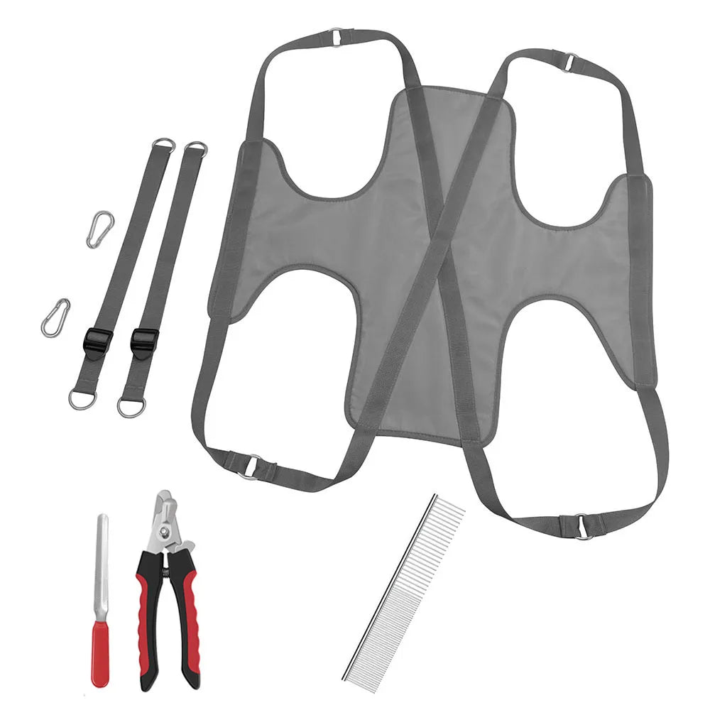 Pet Cat Grooming Hammock Helper Cat Grooming Hammocks Restraint Bag Puppy Dog Cat Nail Trimming Bathing Bag Hammocks