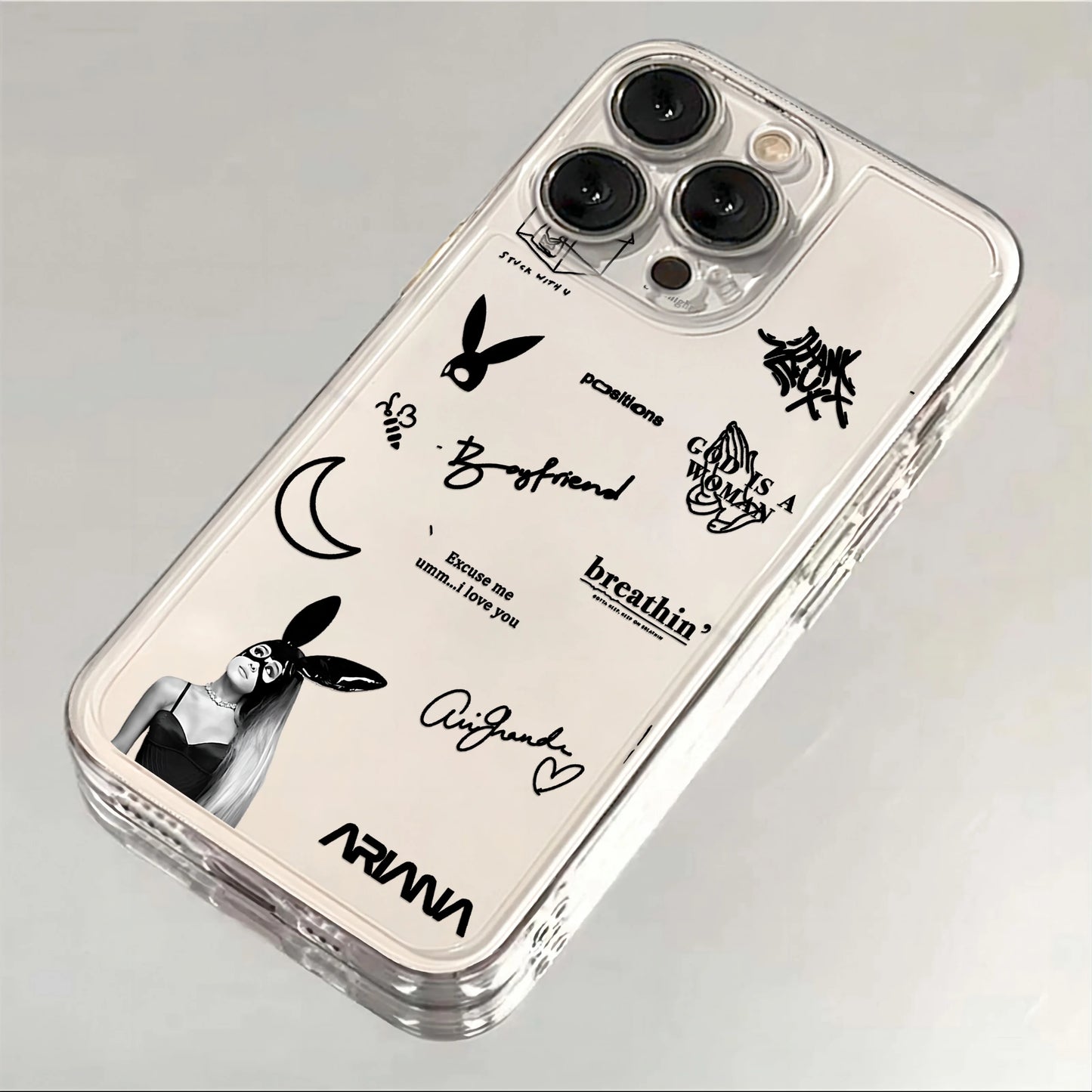 Singer A-Ariana Grandes Hot Phone Case For IPhone 17 16e 16 15 14 13 12 11 Mini Air Pro Max X XR XSMax 7 8 Plus Soft Back Cover