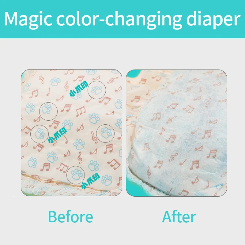 Super Absorption Female Dog Diaper Pet Menstrual Physiological Pants Leakproof Nappies Pants Breathable Puppy Short Dog Supplies