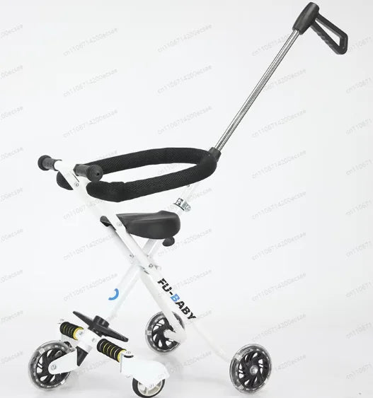 Baby Stroller That Can Be Ridden Or Reclined One Click Folding Lightweight And Easy To Carry For Outdoor Travel