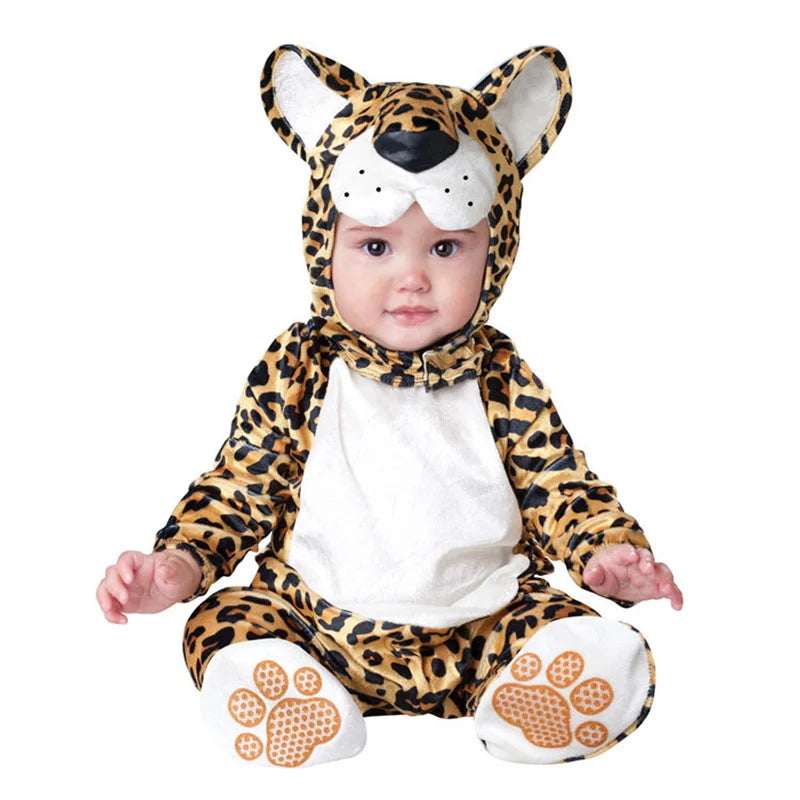 New Arrival High Quality Baby Boys Girls Halloween Dinosaur Costume Romper Kids Clothing Set Toddler Co-splay Triceratops