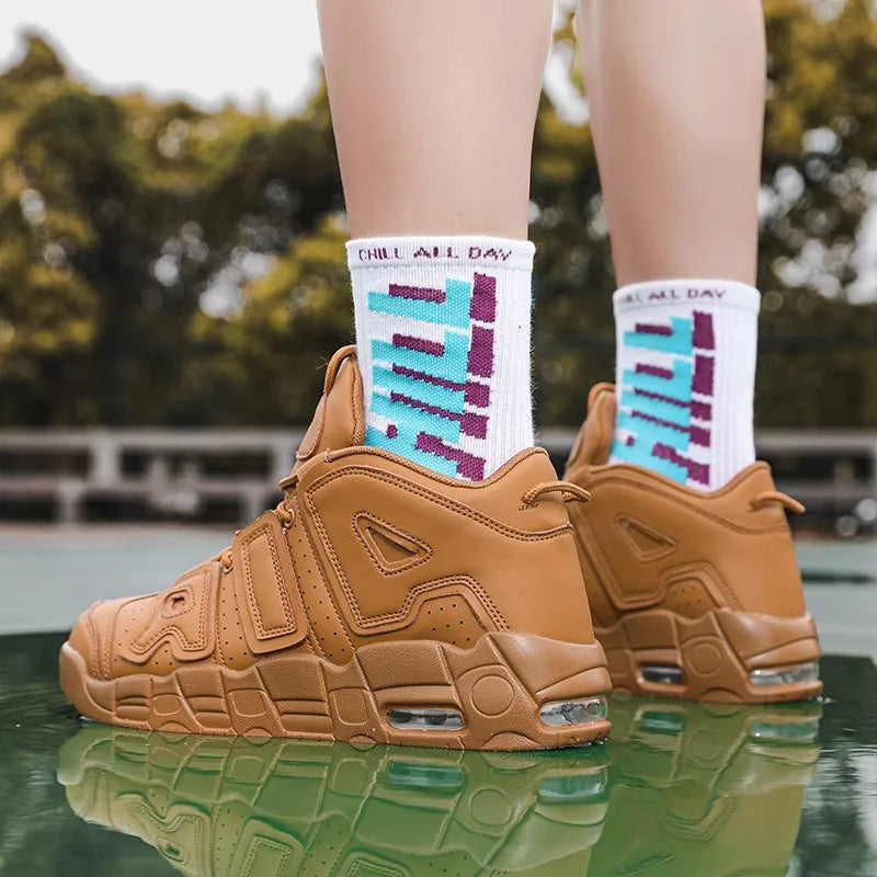 New Sports Shoes for Sneakers Women Fitness Sport Leather Casual Basketball Shoes Men Breathable Running Couple Shoes