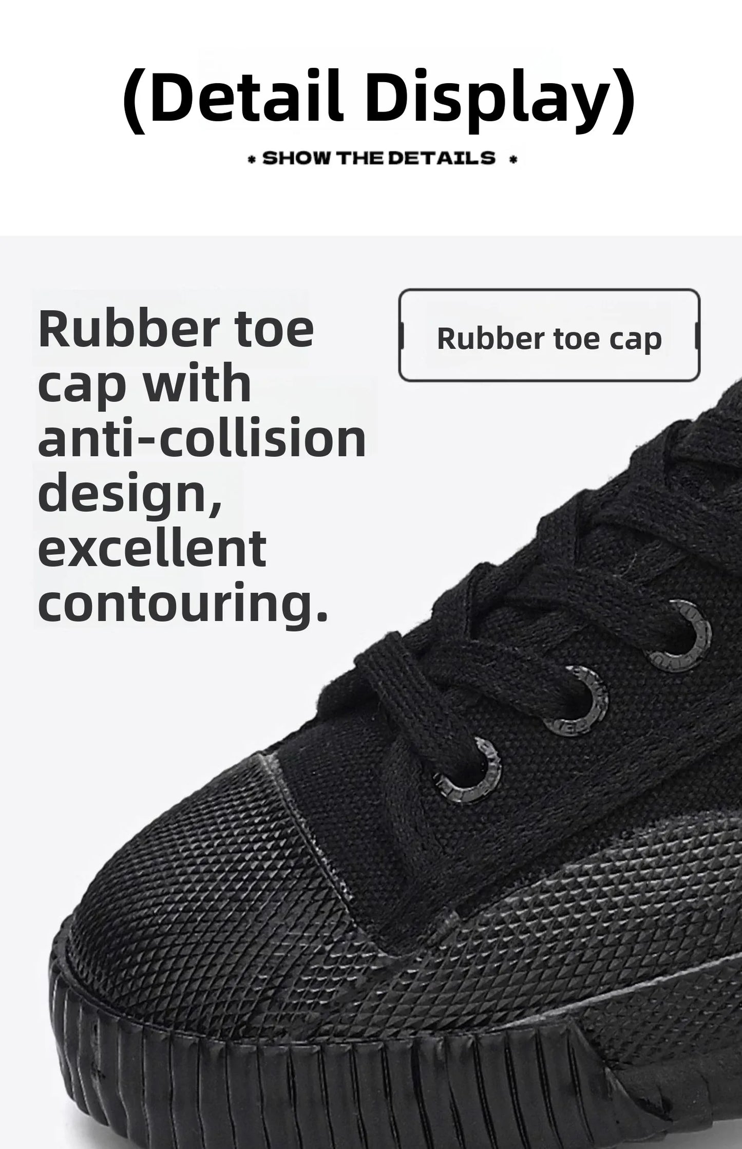 DaFu Flying Men's Running Jump Far Athletic Shoes Sports Women's Canvas Couple's Black Shoes Low Top Breathable Rubber Sole